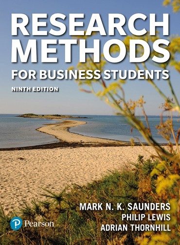 cover Research Methods for Business Students8th2019