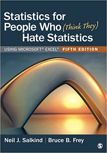 cover statistics hate7using excel5